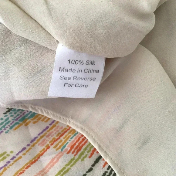 Parker Georgette silk halter maxi dress chevron Size S - Picture 10 of 12